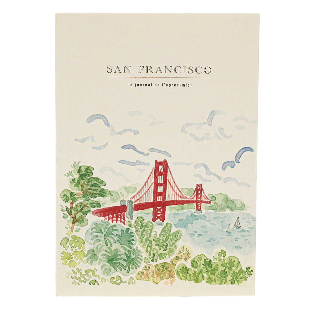 L'APRES-MIDI- Seyahat Günlüğü Defter - San Francisco (Bridge)